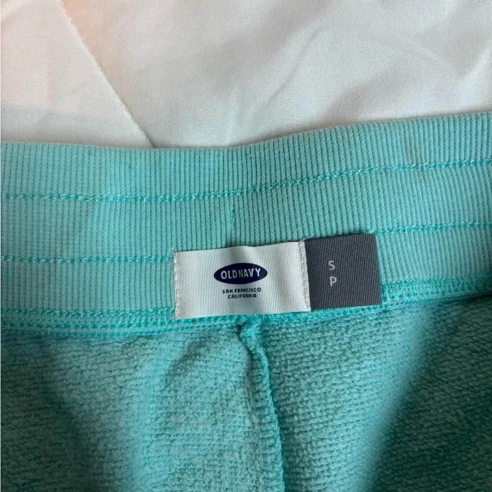 Old Navy Teal Drawstring Athletic Shorts Small petite